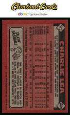 1986 Topps #526 Charlie Lea