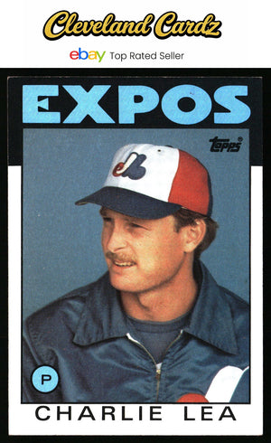 1986 Topps #526 Charlie Lea