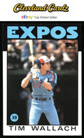 1986 Topps #685 Tim Wallach