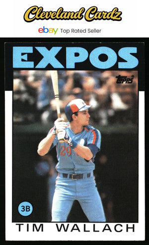 1986 Topps #685 Tim Wallach