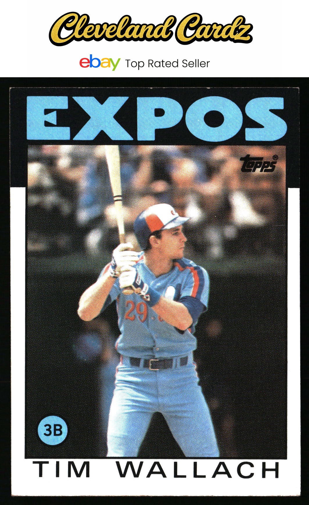 1986 Topps #685 Tim Wallach