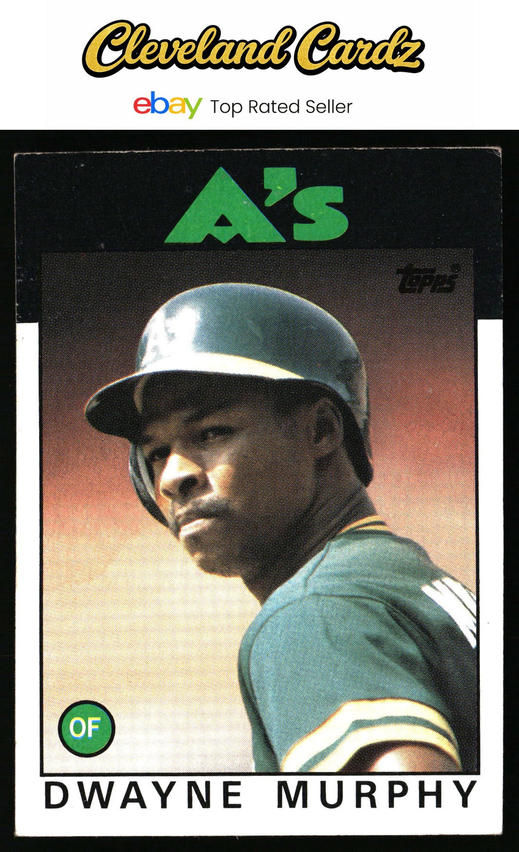 1986 Topps #8 Dwayne Murphy