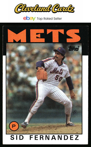 1986 Topps #104 Sid Fernandez