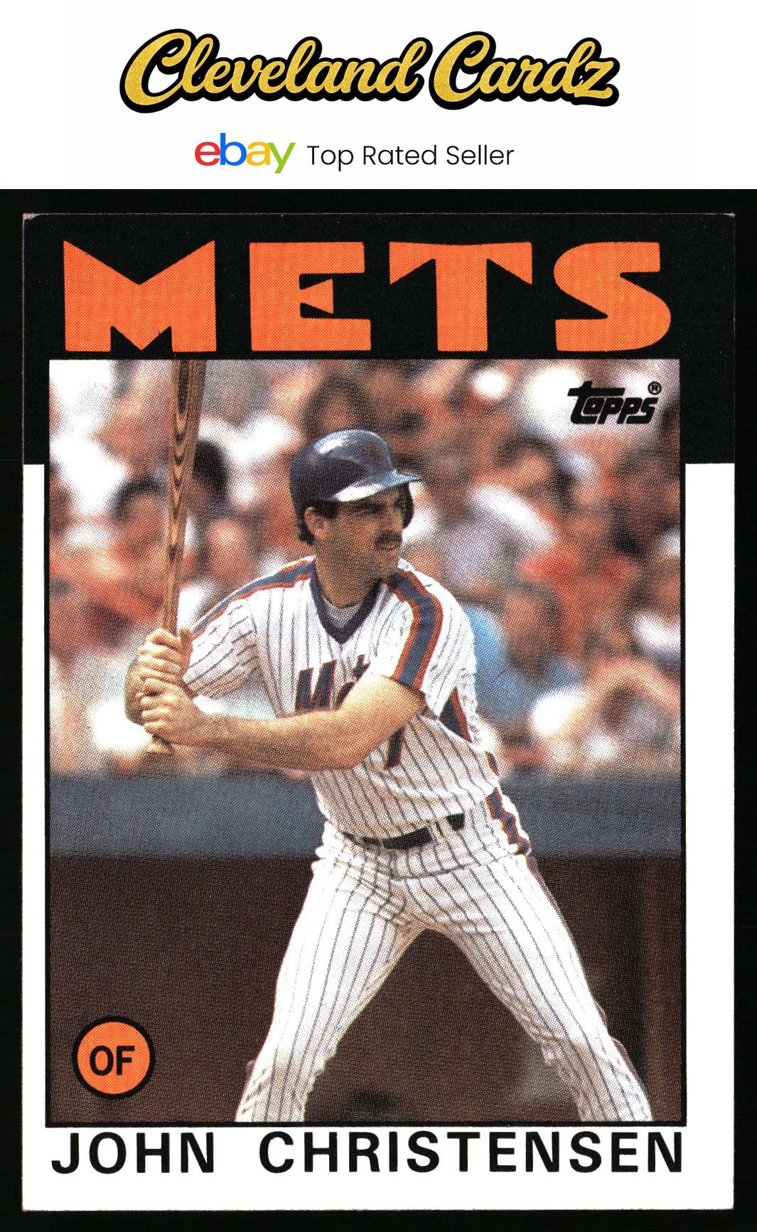 1986 Topps #287 John Christensen RC