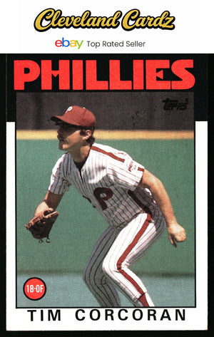 1986 Topps #664 Tim Corcoran