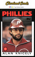 1986 Topps #418 Alan Knicely