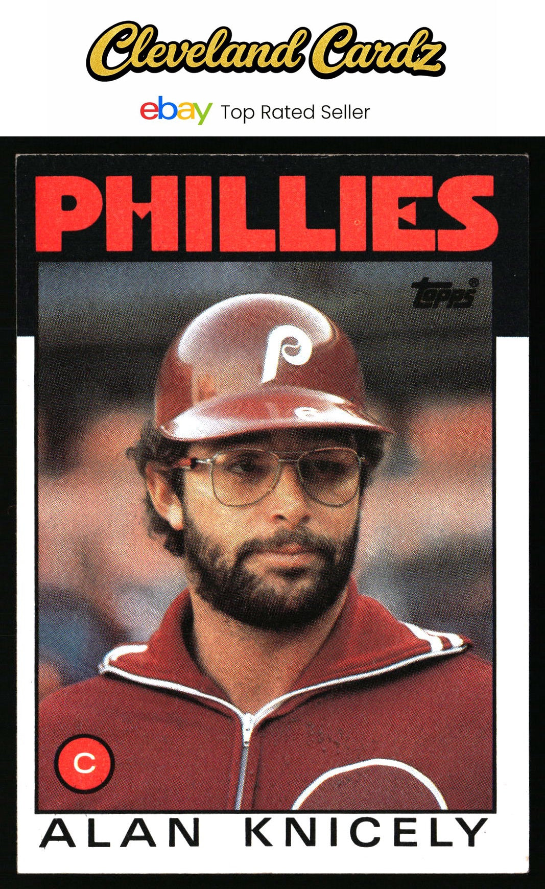 1986 Topps #418 Alan Knicely
