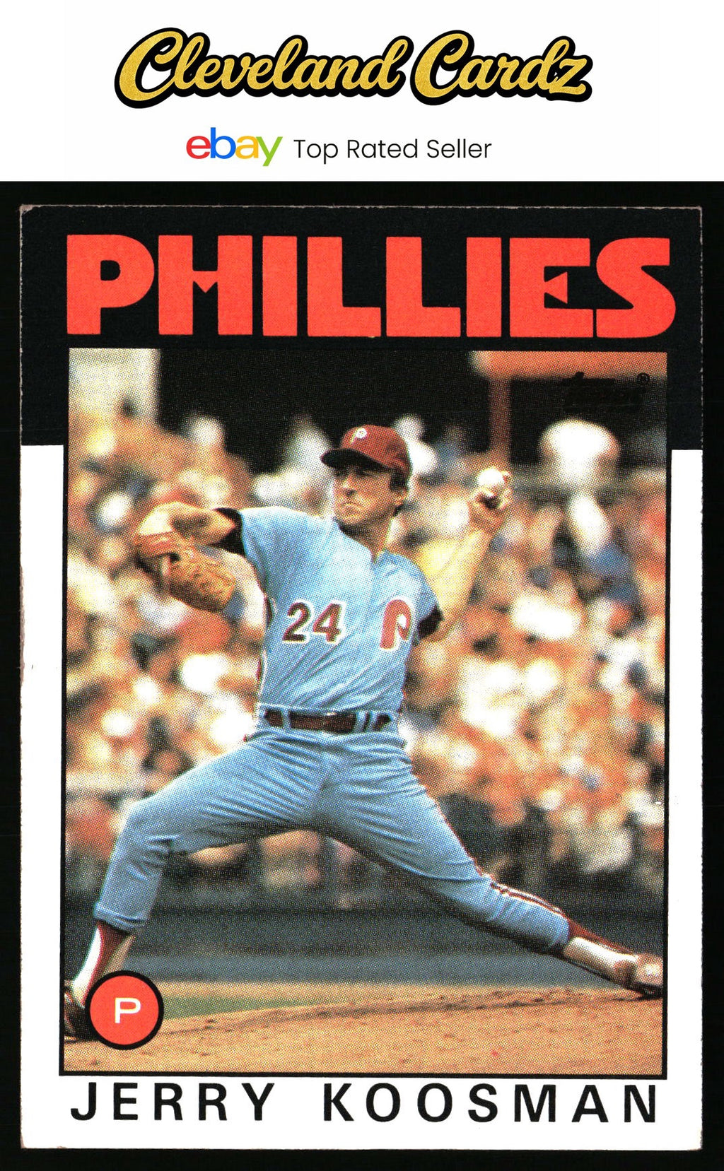 1986 Topps #505 Jerry Koosman