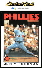1986 Topps #505 Jerry Koosman