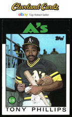 1986 Topps #29 Tony Phillips