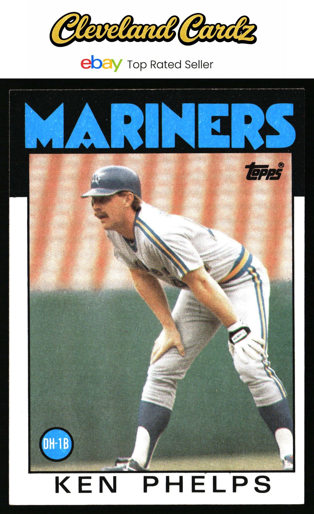 1986 Topps #34 Ken Phelps