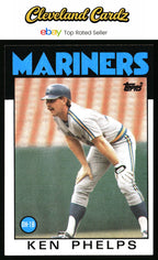 1986 Topps #34 Ken Phelps