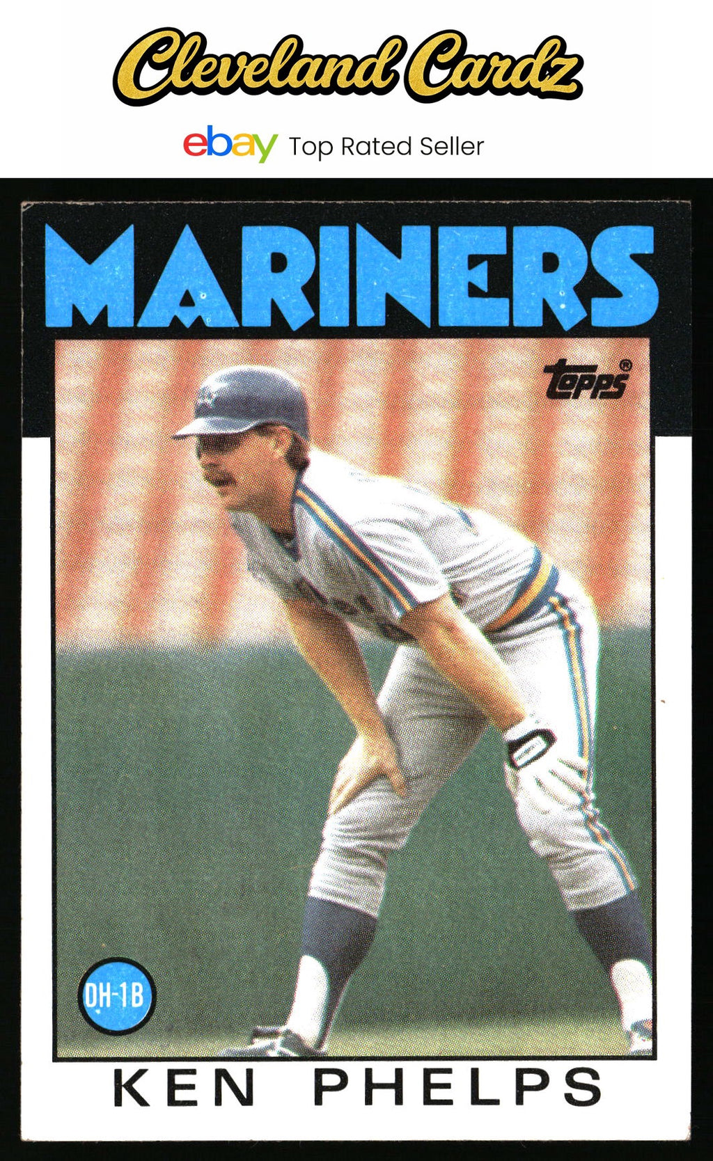 1986 Topps #34 Ken Phelps