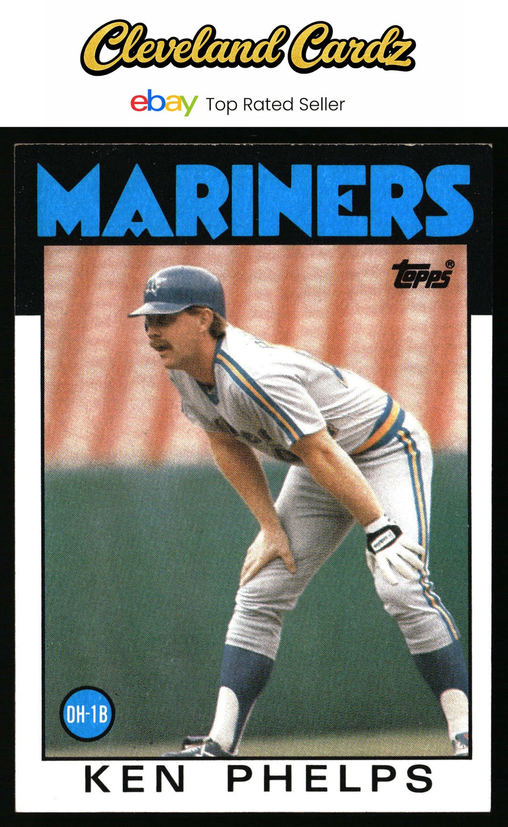 1986 Topps #34 Ken Phelps