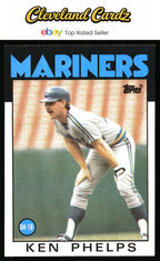 1986 Topps #34 Ken Phelps