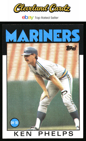 1986 Topps #34 Ken Phelps