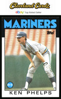 1986 Topps #34 Ken Phelps
