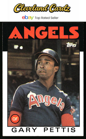 1986 Topps #604 Gary Pettis
