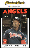 1986 Topps #604 Gary Pettis