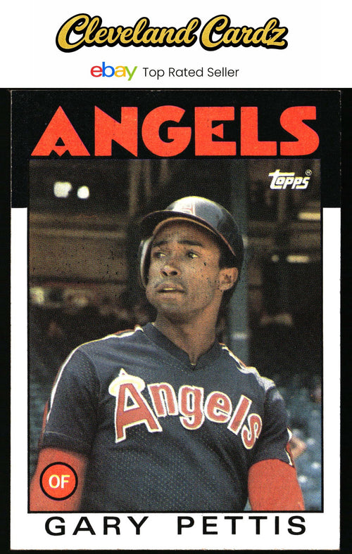 1986 Topps #604 Gary Pettis