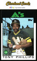 1986 Topps #29 Tony Phillips