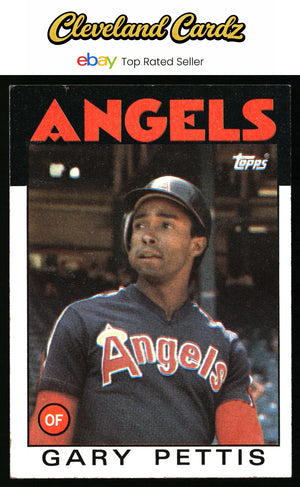1986 Topps #604 Gary Pettis