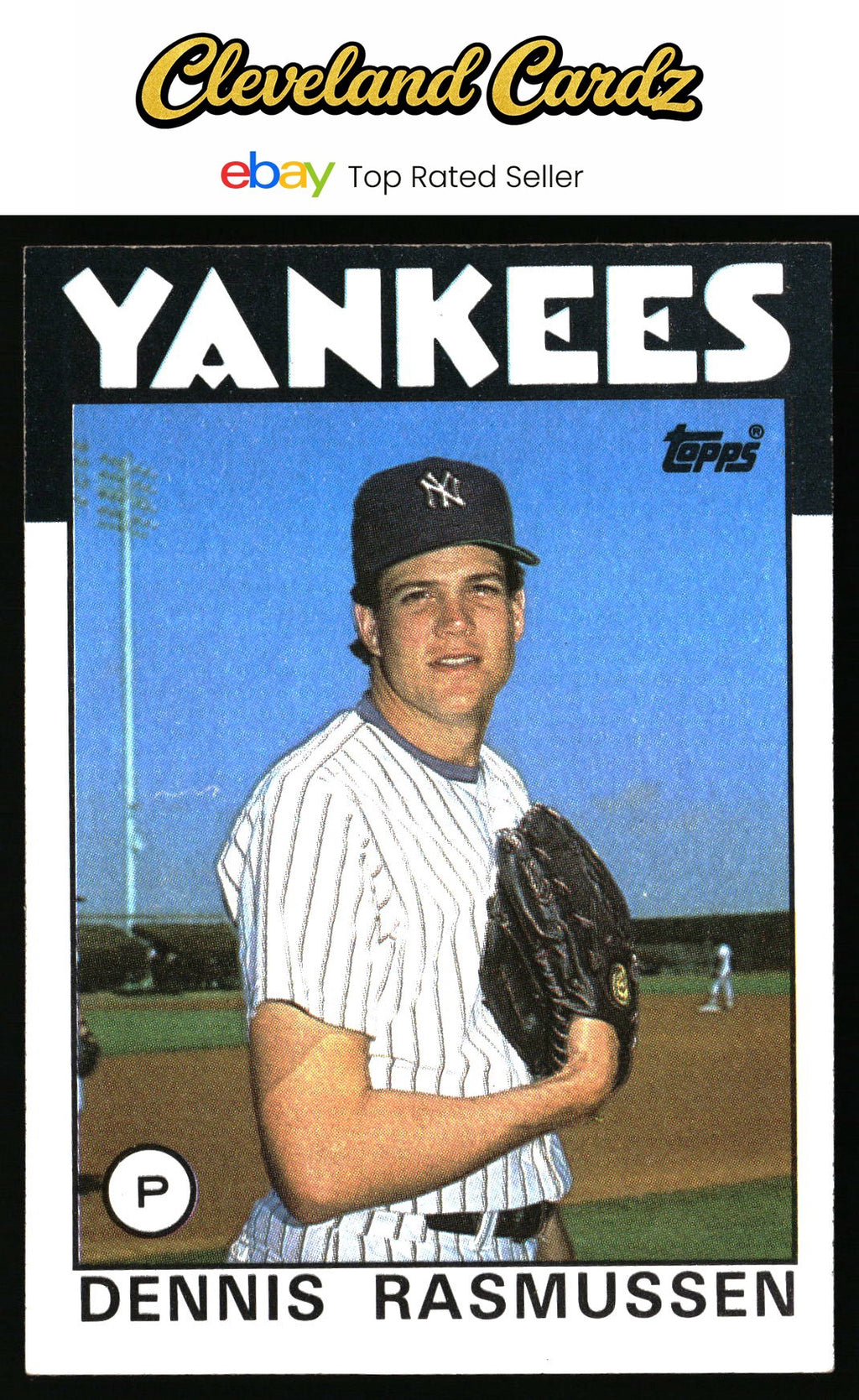 1986 Topps #301 Dennis Rasmussen
