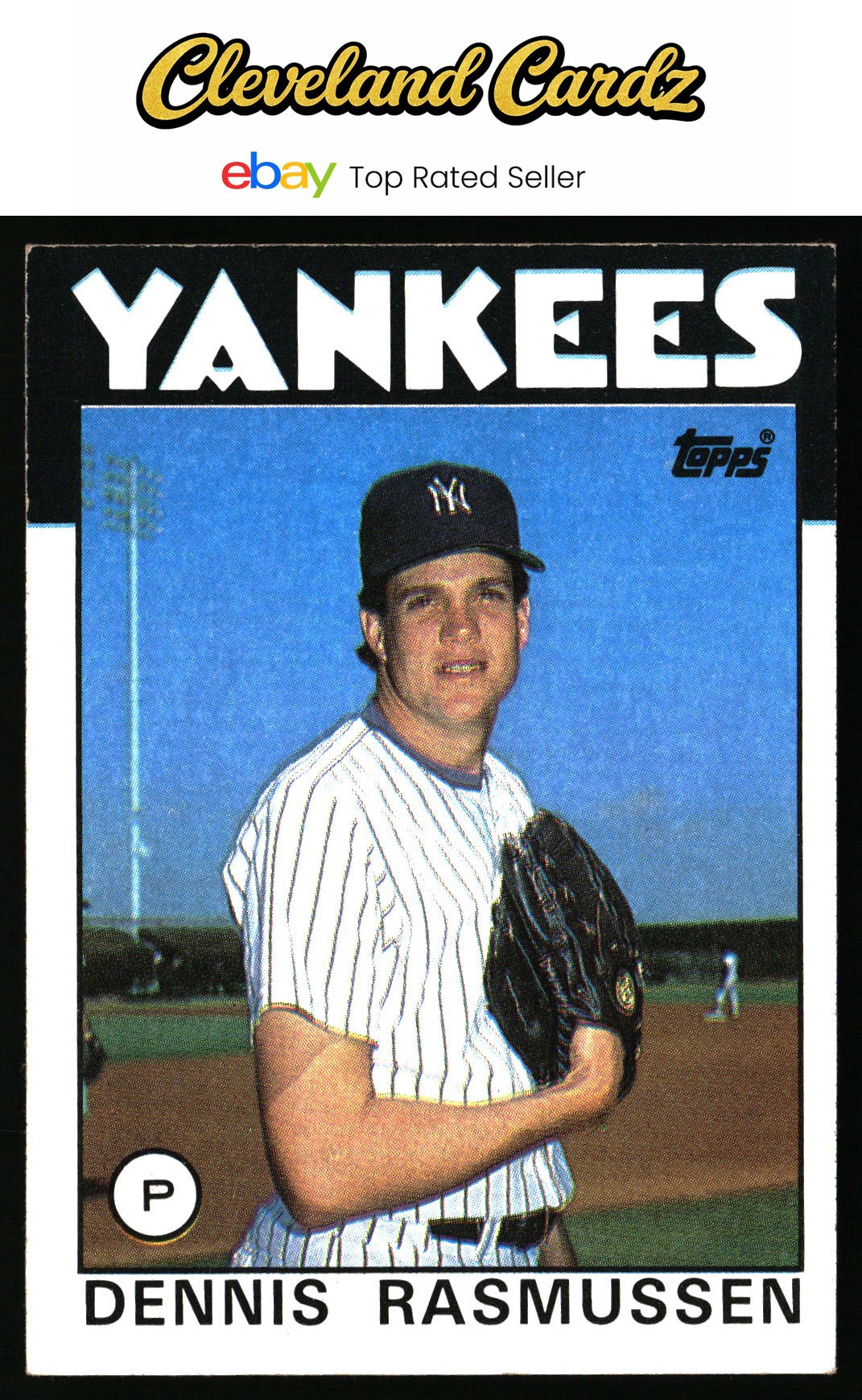 1986 Topps #301 Dennis Rasmussen