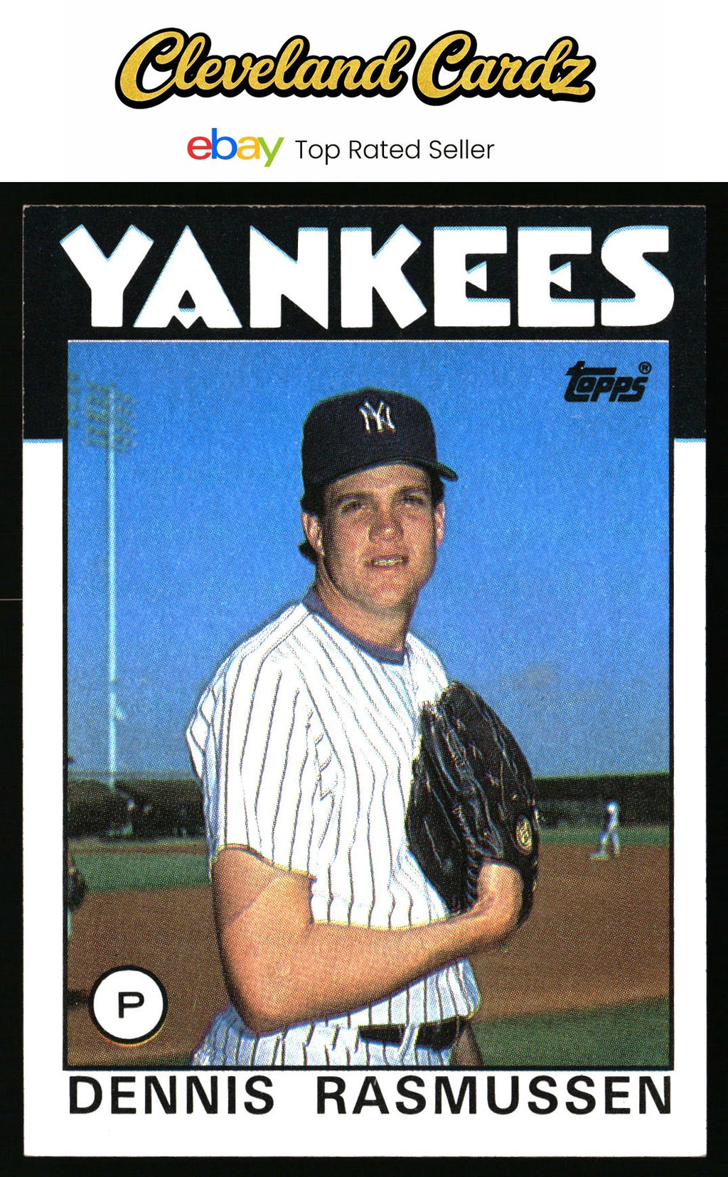 1986 Topps #301 Dennis Rasmussen