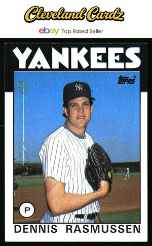 1986 Topps #301 Dennis Rasmussen