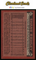 1986 Topps #361 Shane Rawley