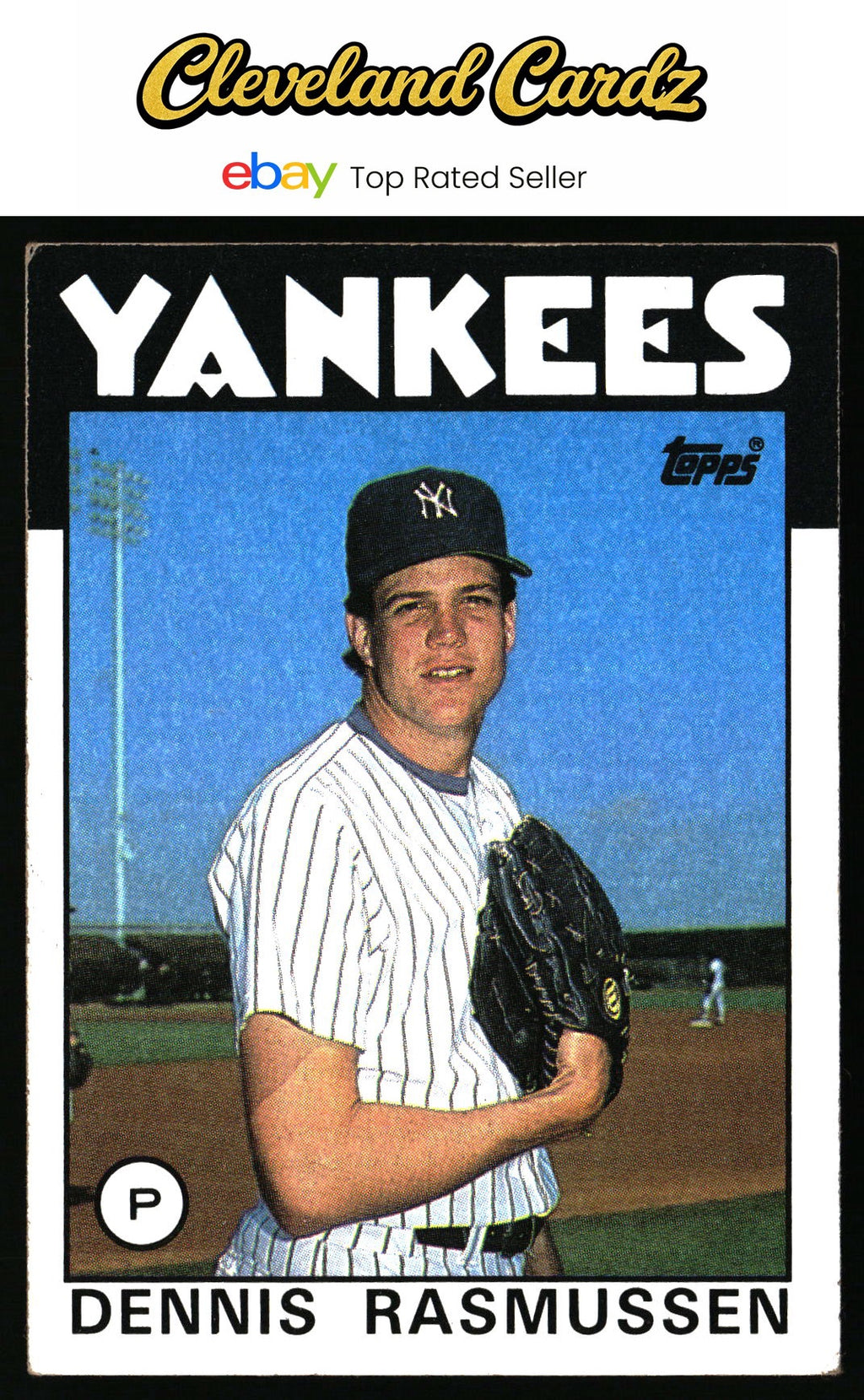 1986 Topps #301 Dennis Rasmussen