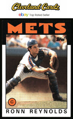 1986 Topps #649 Ronn Reynolds RC
