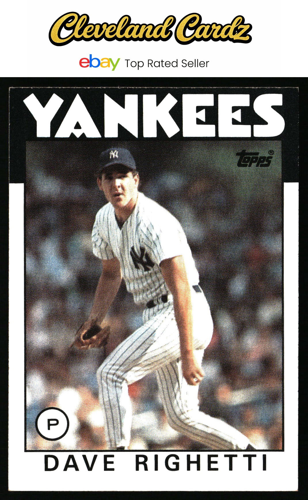 1986 Topps #560 Dave Righetti