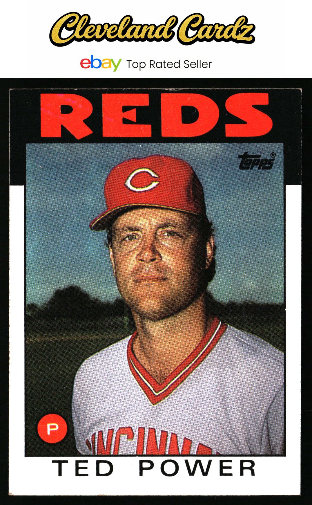 1986 Topps #108 Ted Power