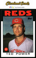 1986 Topps #108 Ted Power