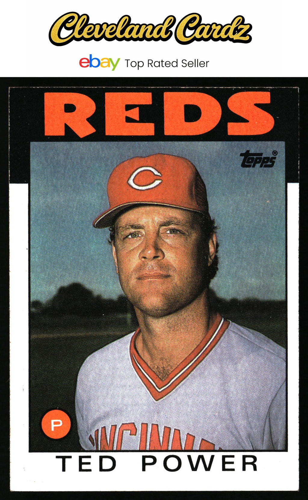 1986 Topps #108 Ted Power