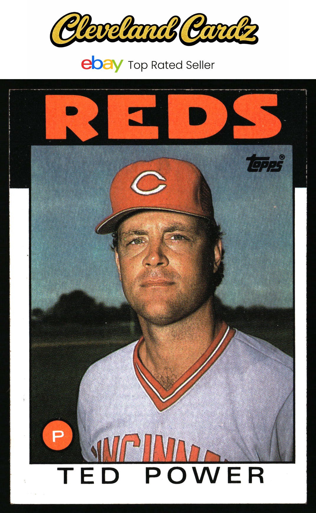 1986 Topps #108 Ted Power