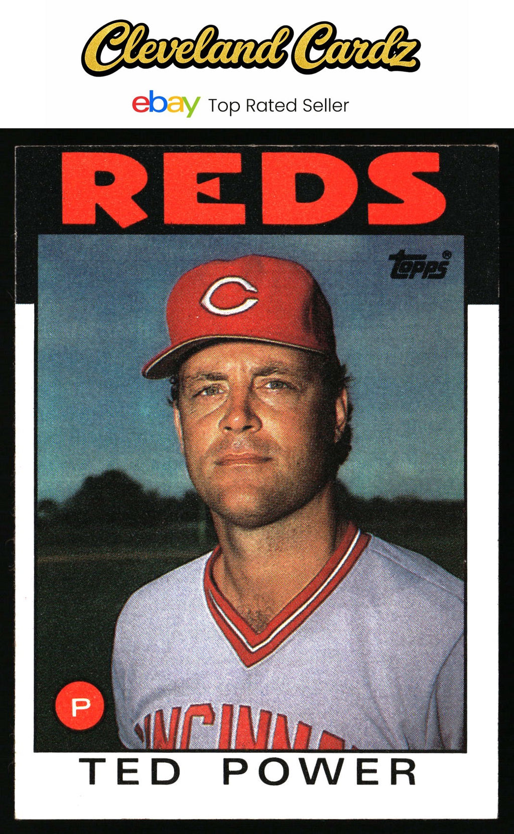 1986 Topps #108 Ted Power