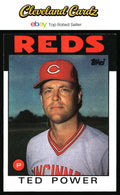 1986 Topps #108 Ted Power