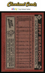 1986 Topps #35 Jeff Reardon