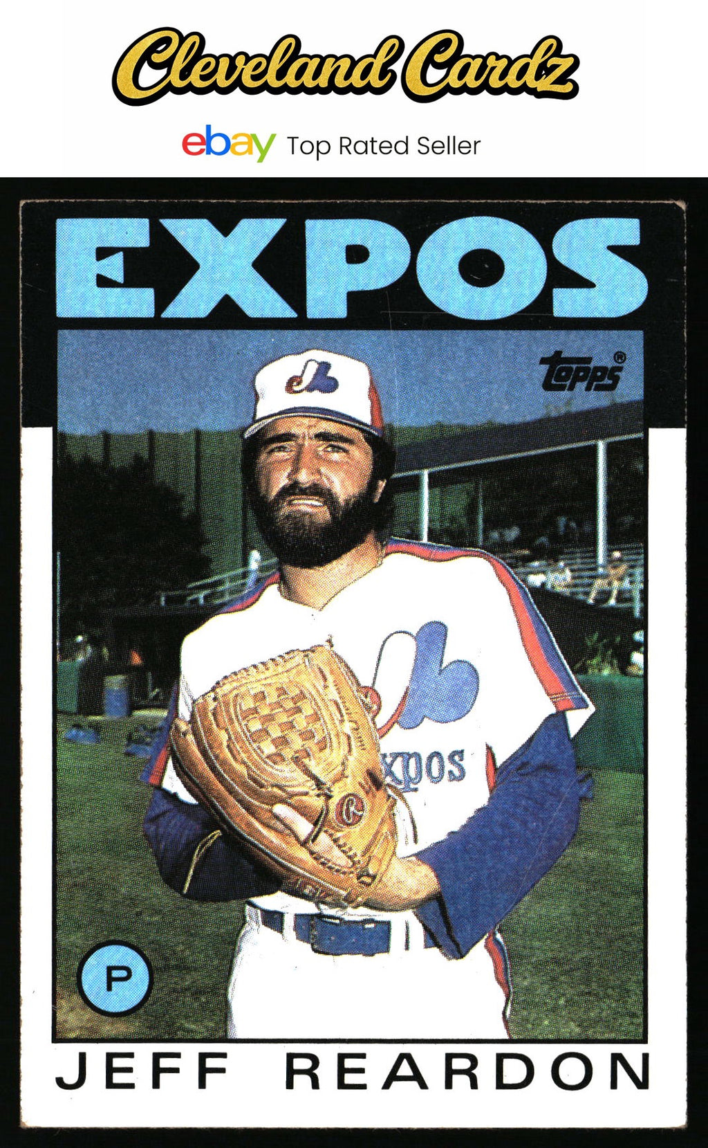 1986 Topps #35 Jeff Reardon