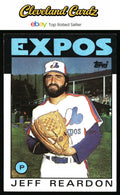 1986 Topps #35 Jeff Reardon