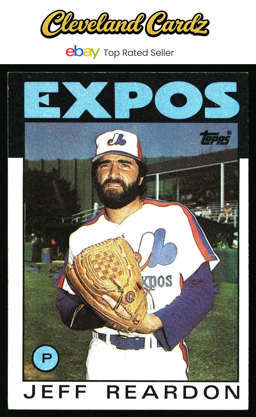 1986 Topps #35 Jeff Reardon