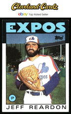 1986 Topps #35 Jeff Reardon