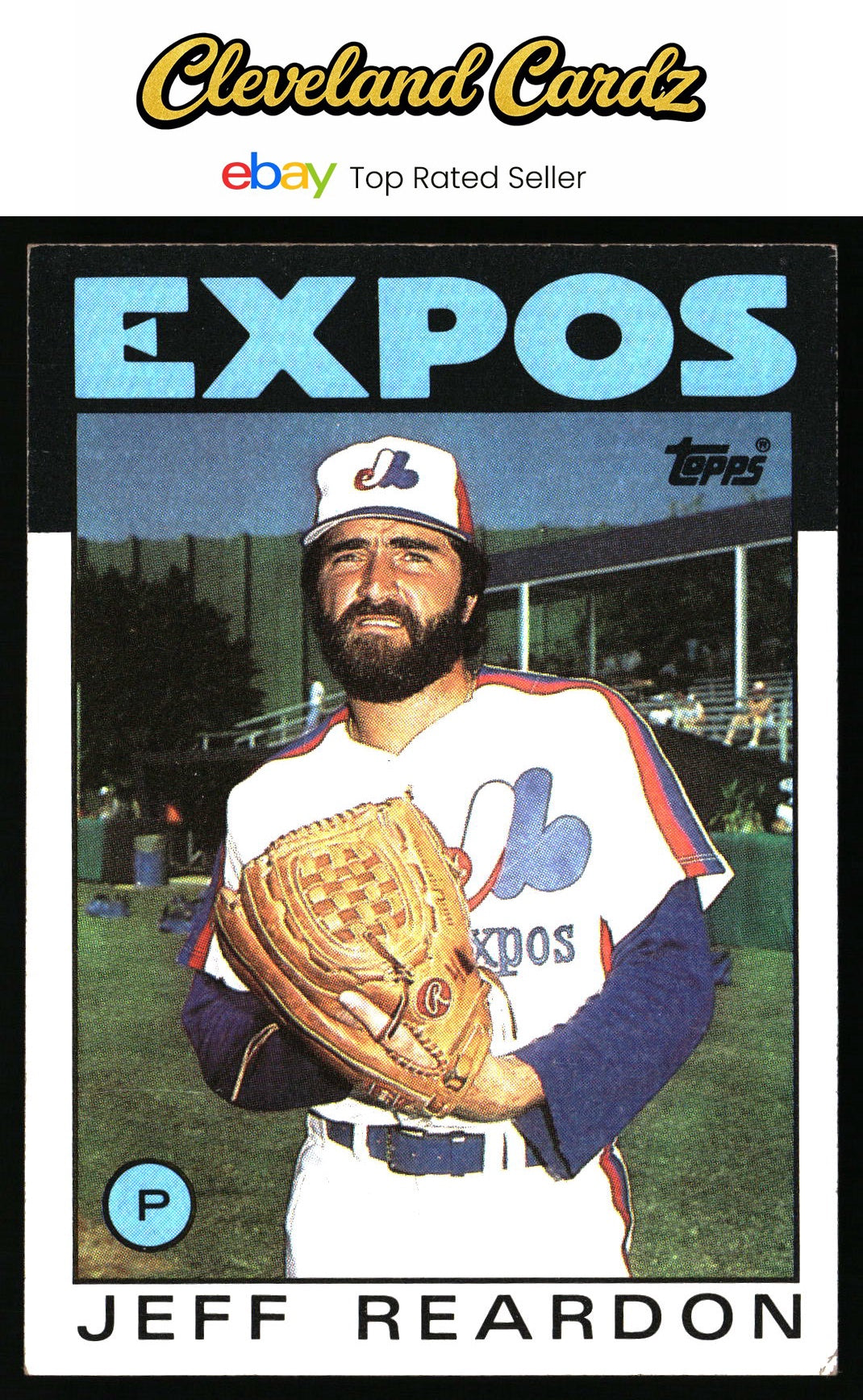 1986 Topps #35 Jeff Reardon