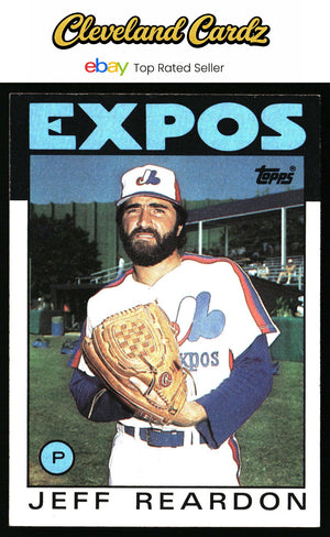 1986 Topps #35 Jeff Reardon