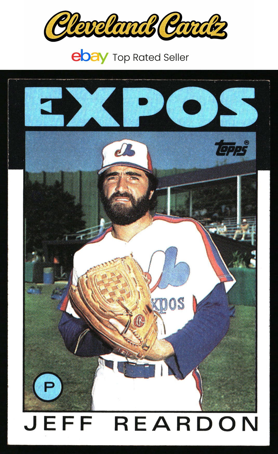1986 Topps #35 Jeff Reardon