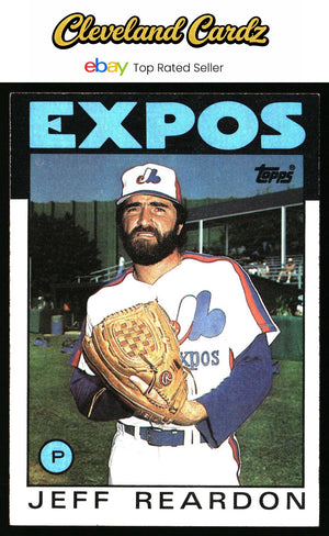 1986 Topps #35 Jeff Reardon