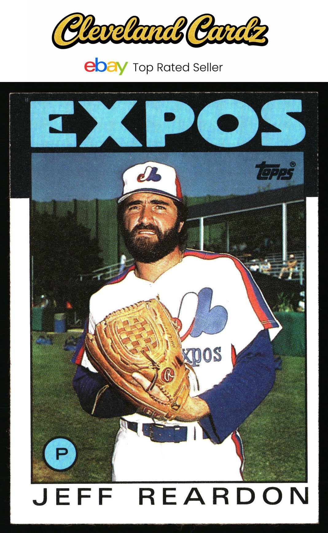 1986 Topps #35 Jeff Reardon